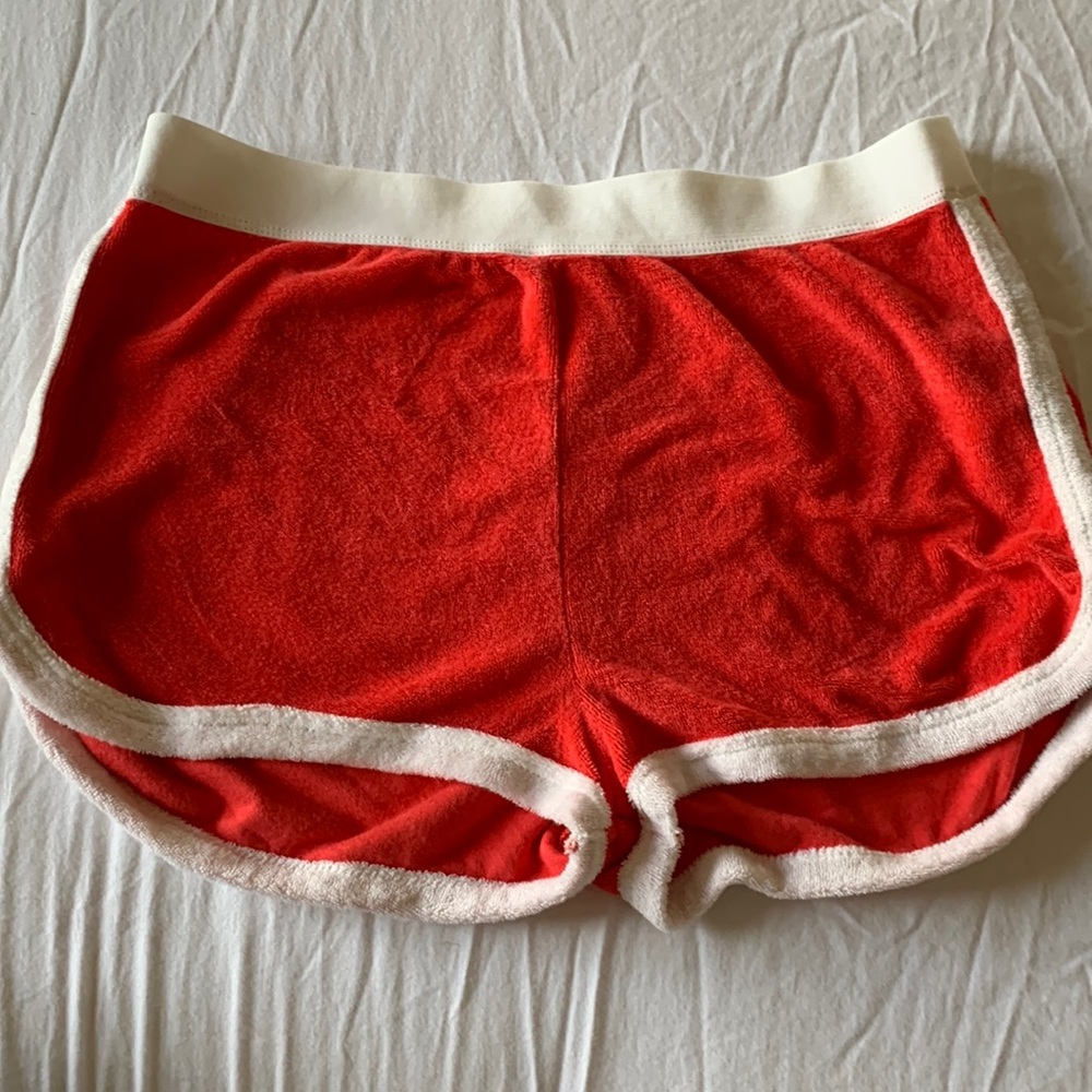 Zara terry cloth shorts (bralette available too).